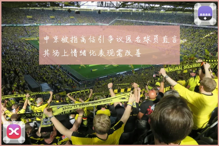 申京被指高估引争议匿名球员直言其场上情绪化表现需改善