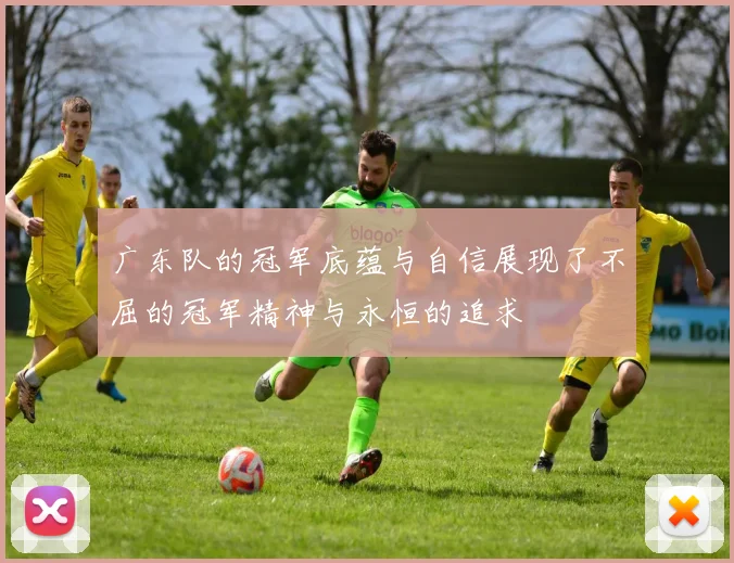 广东队的冠军底蕴与自信展现了不屈的冠军精神与永恒的追求